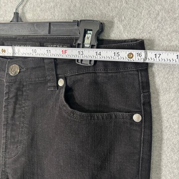 Nine West Jeans Womens 30 10S Bootcut West End Pocket Flap Embroidered Stretch - Picture 5 of 10